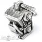 Mobile Preview: 3D Engine Biker-Bell V2 Engine Block Motorcycle Bell Ride Bell Lucky Charm